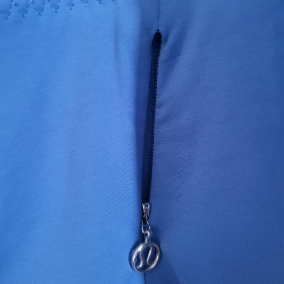Lululemon Chaturanga Strappy Workout Top Blue Size 6 - Picture 13 of 14
